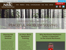 Tablet Screenshot of nwmediationcenter.com